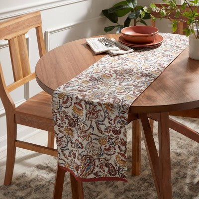  14"x72" Table Runner 'Paisley' - Threshold™