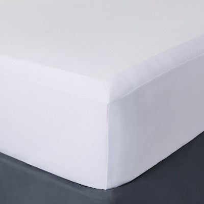  White Solid Box Spring Cover (Full) - Threshold™