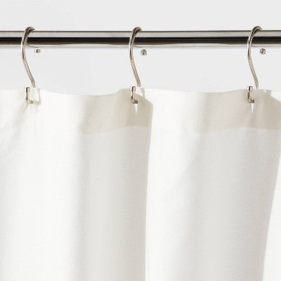  Leopard Glam Shower Curtain Ombre Gray - Threshold™