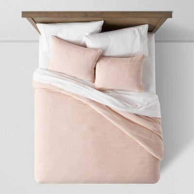  Simple Woven Stripe Duvet & Sham Set - Threshold™