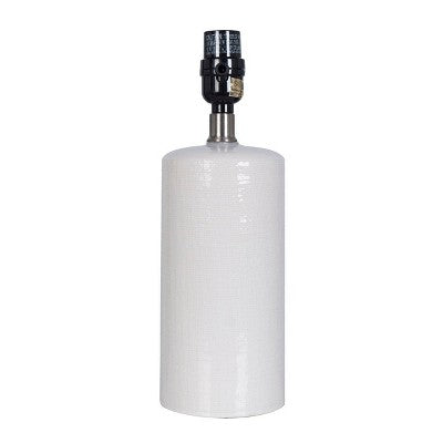  Small Ceramic Lamp Base White - Threshold™