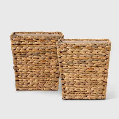  Light Weave Wastebasket Natural - Threshold™