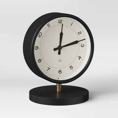  Table Clock Matte Black - Threshold™
