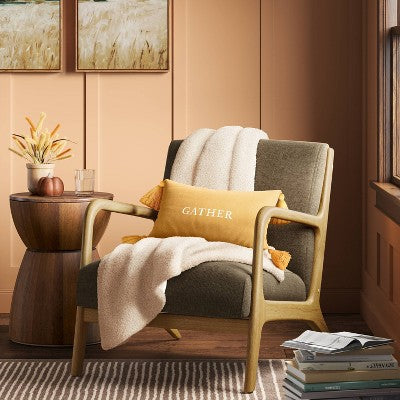  Teddy Boucle Throw Blanket - Threshold™