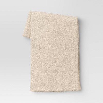  Teddy Boucle Throw Blanket - Threshold™