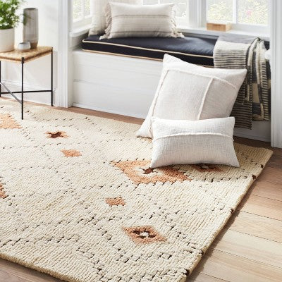  Northridge Hand Tufted Wool Shag Diamond Area Rug - Threshold™ Designed With Studio McGee