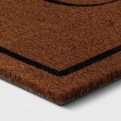  1'8"x4' 'Come In' Coir Doormat Natural - Threshold™