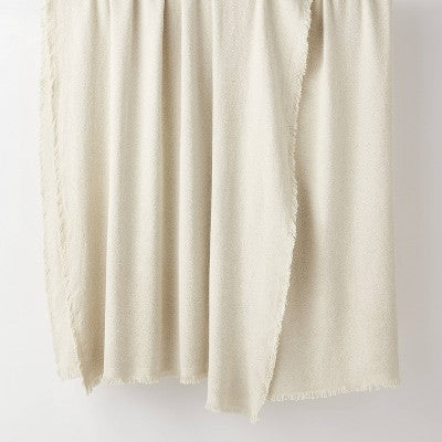  Full/Queen 100% Cotton Bed Blanket Light Beige - Threshold™ Designed With Studio McGee