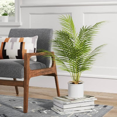  28" X 24" Artificial Palm Plant Arrangement In Pot - Threshold™