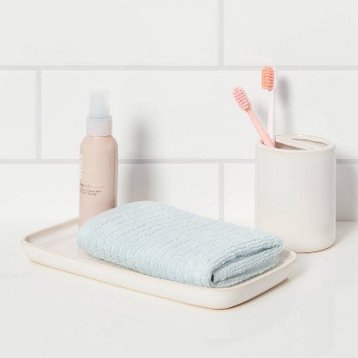  Ceramic Vanity Tray White - Threshold™