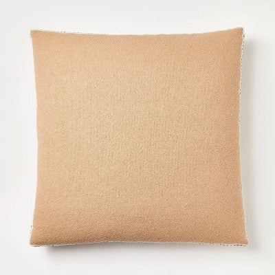  Oversized Woven Striped Square Throw Pillow - Threshold™ Designed With Studio McGee
