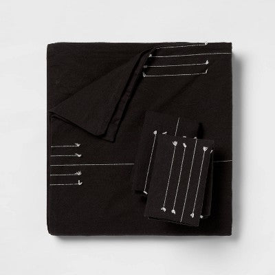  Clipped Linework Duvet Set - Threshold™