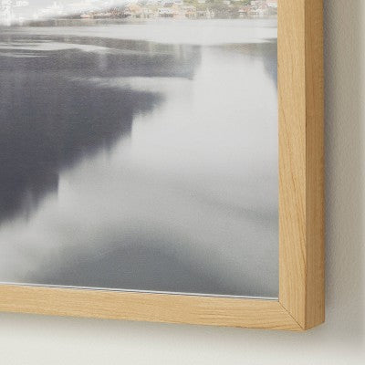  30" X 24" Mirror Lake Framed Under Glass - Threshold™ Designed With Studio McGee