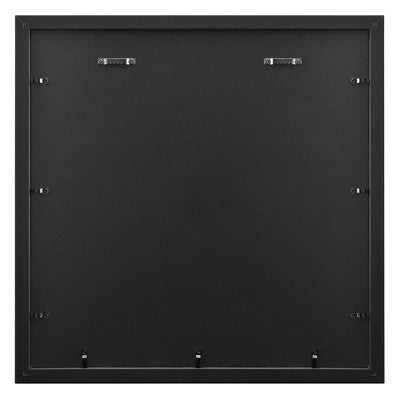  16.26"x16.26" Matted To 4"x6" Gallery Wall Frame Black - Threshold™ Designed With Studio McGee: Modern Square Wall Decor