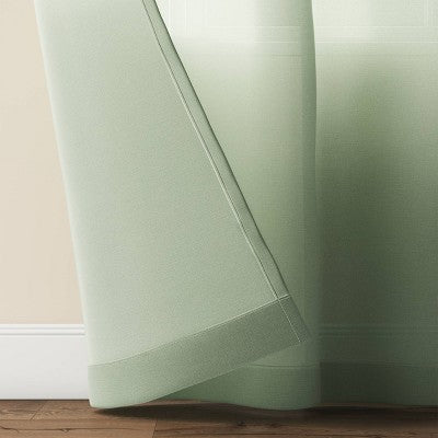  Solid Farrah Light Filtering Window Curtain Panel - Threshold™