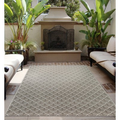  Fan Outdoor Rug - Threshold