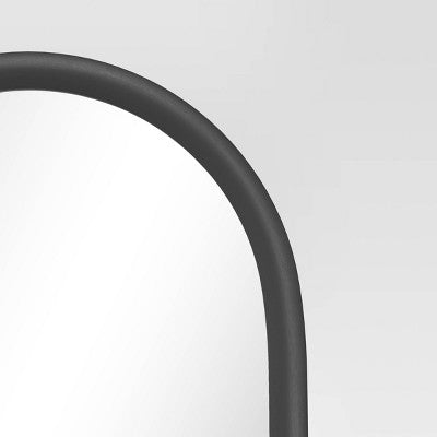  20" X 65" Arch Floor Mirror Black - Threshold™