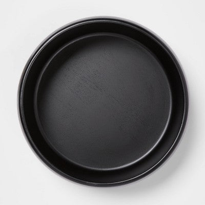  189oz Acacia Modern Serving Bowl Black - Threshold™