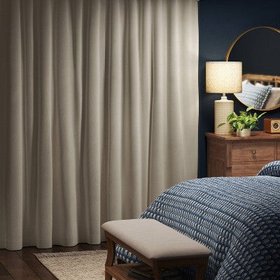  Ashville Blackout Window Curtain Panel - Threshold™