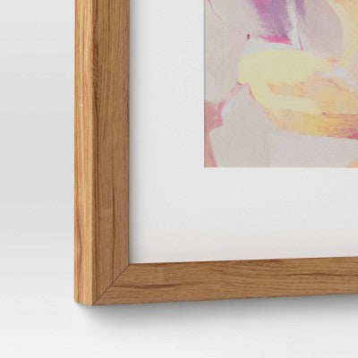  (Set Of 2) 16" X 20" Painterly Collage Framed Wall Canvases - Threshold™