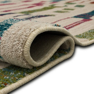  Modern Irregular Checkered Rug - Threshold™