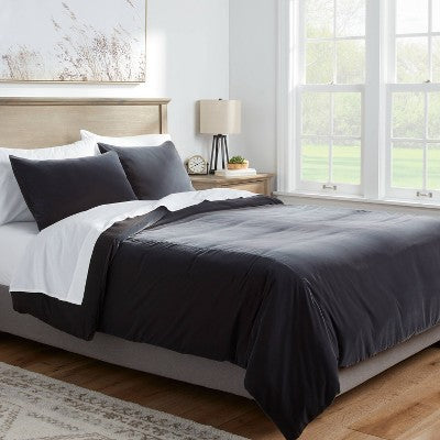  Lustrous Velvet Duvet Cover & Sham Set - Threshold™