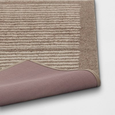  2'6"x4' Washable Knitted Stripe Accent Rug - Threshold™