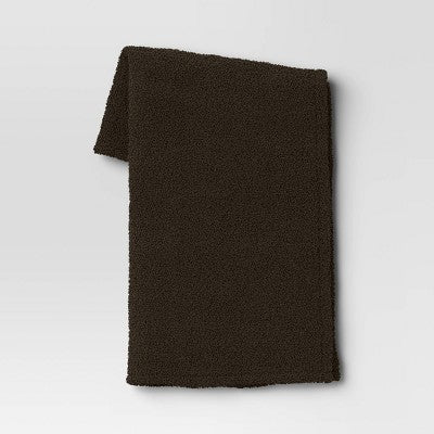  Teddy Boucle Throw Blanket - Threshold™