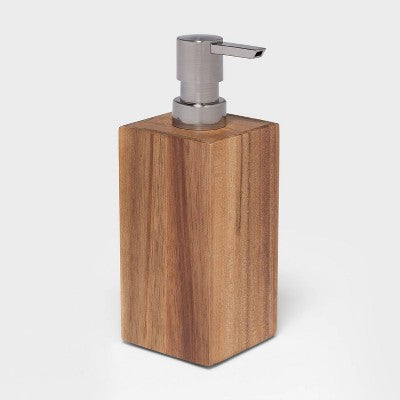  Medium Acacia Soap Pump Natural - Threshold™