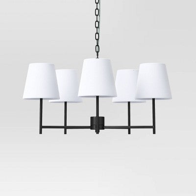  5 Arm Shaded Chandelier - Threshold™