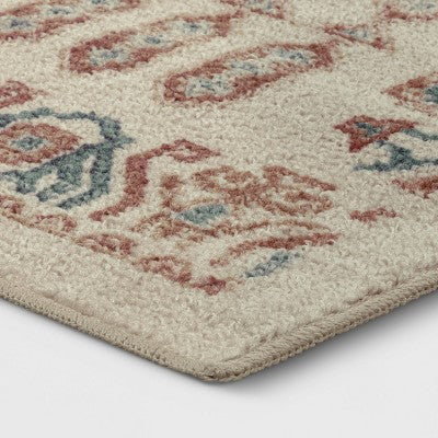  Albany Double Diamond Center Medallion Persian Style Rug - Threshold™