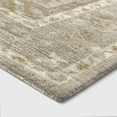  Wool Tufted Geometric Persian Area Rug - Threshold