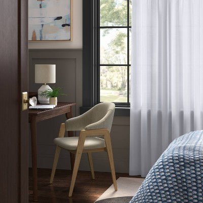 Universal Blackout Window Curtain Liner White - Threshold™
