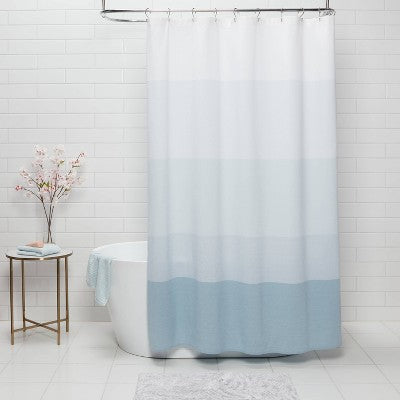  Shower Curtain Ombre Aqua - Threshold™