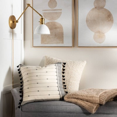  Metal Dome Sconce Wall Light (Includes Energy Efficient Light Bulb) Brass - Threshold™ Designed With Studio McGee