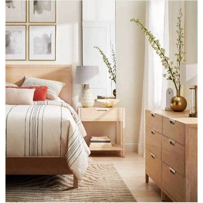  Fillable Accent With USB Table Lamp Brass - Threshold