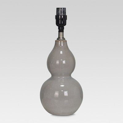  Double Gourd Ceramic Small Lamp Base - Threshold