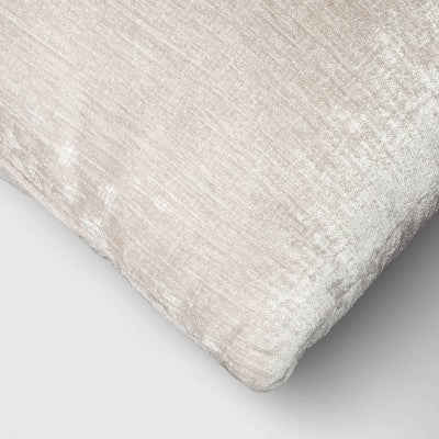  Textured Velvet Square Throw Pillow - Threshold™