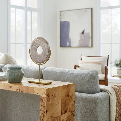  Marble Disc Decorative Object - Threshold™ Designed With Studio McGee