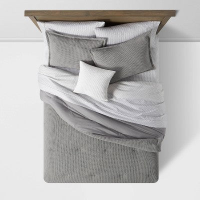  8pc Waffle Weave Comforter & Sheet Set - Threshold™