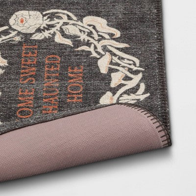  1'8"x2'10" Washable 'Home Sweet Haunted Home' Accent Rug - Threshold™