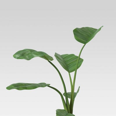  36" X 26" Artificial Travelers Banana Leaf In Pot - Threshold™
