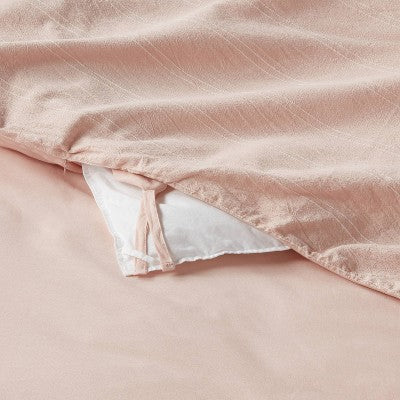  Simple Woven Stripe Duvet & Sham Set - Threshold™