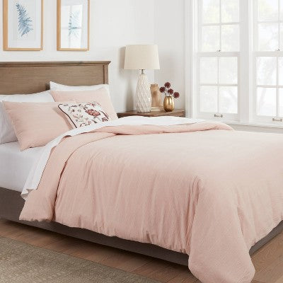  Simple Woven Stripe Duvet & Sham Set - Threshold™