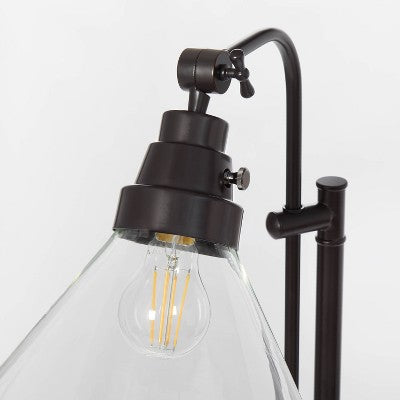  Glass Shepherd Floor Lamp Black - Threshold™ Designed With Studio McGee