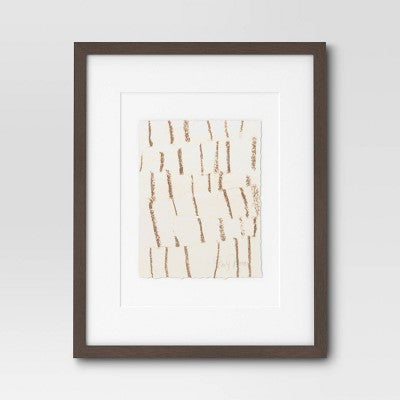  16" X 20" 2pk Random Stripes Framed Under Glass - Threshold™