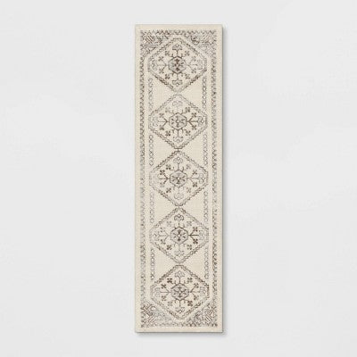  Distressed Persian Accent Rug Cream - Threshold™