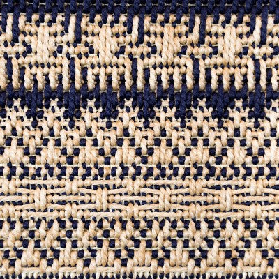  7' X 10' Lake Stripe Outdoor Rug Navy - Threshold™