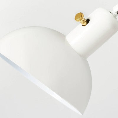  Cantilever Task Table Lamp (Includes LED Light Bulb) White - Threshold™ Designed With Studio McGee