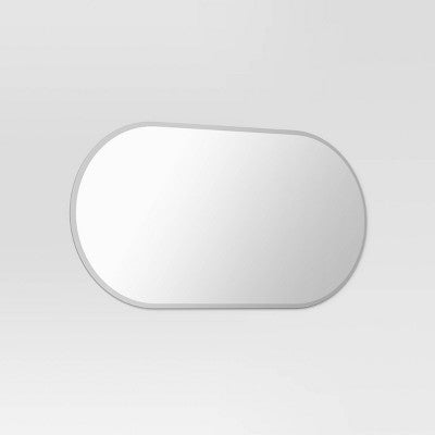  16" X 30" Pill Shape Frameless Mirror - Threshold™